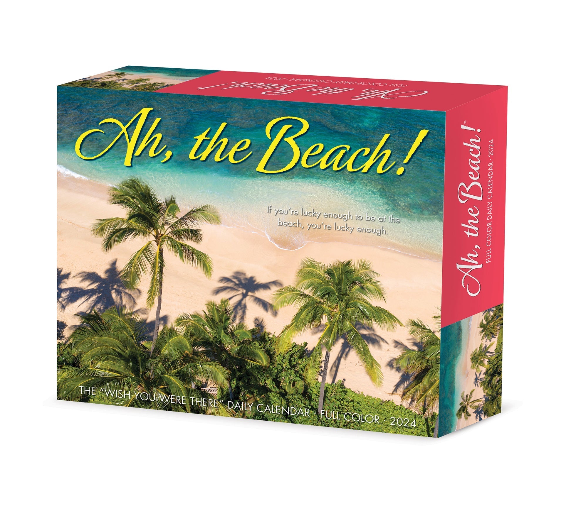 2024 Ah, The Beach! - Daily Boxed Page-A-Day Calendar US