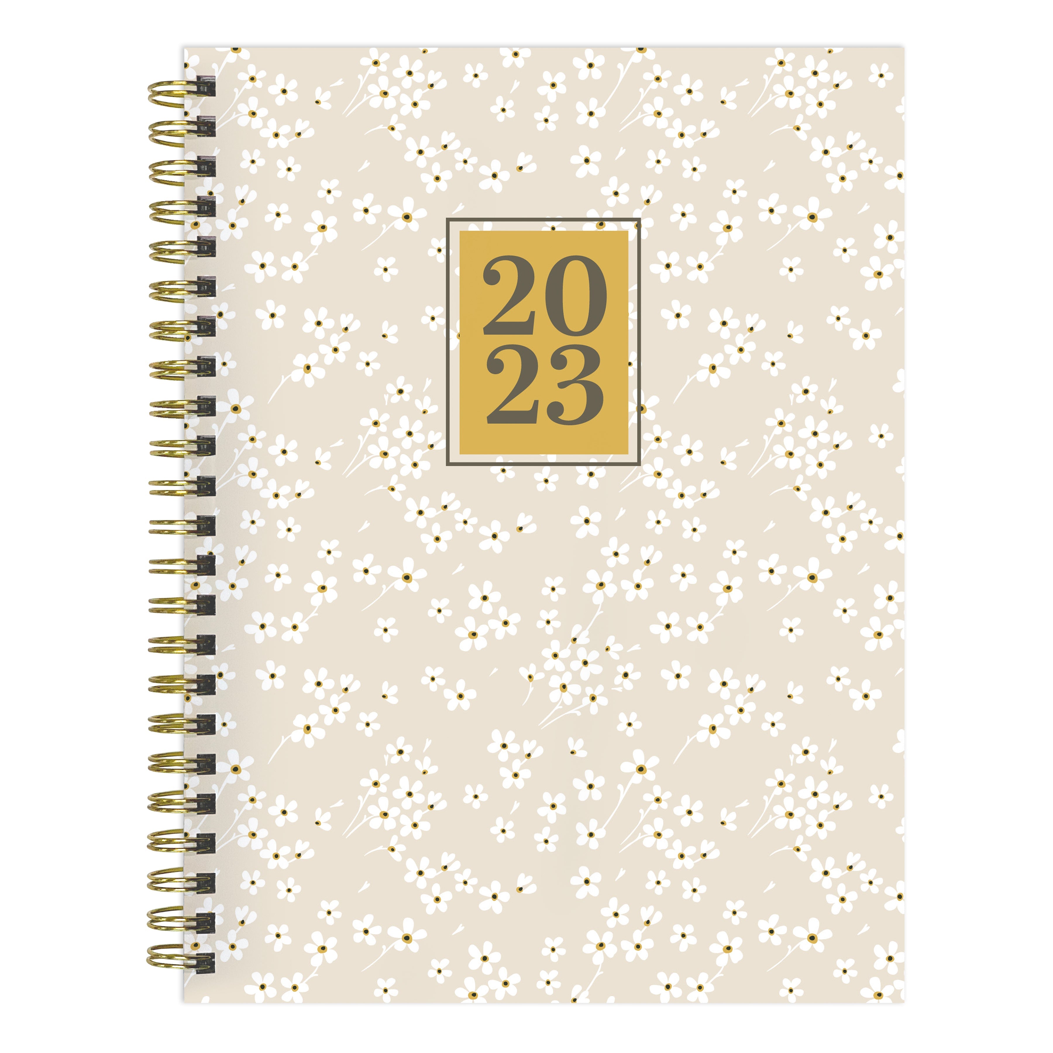 2023 Tiny Blossoms - Medium Weekly, Monthly Diary/Planner