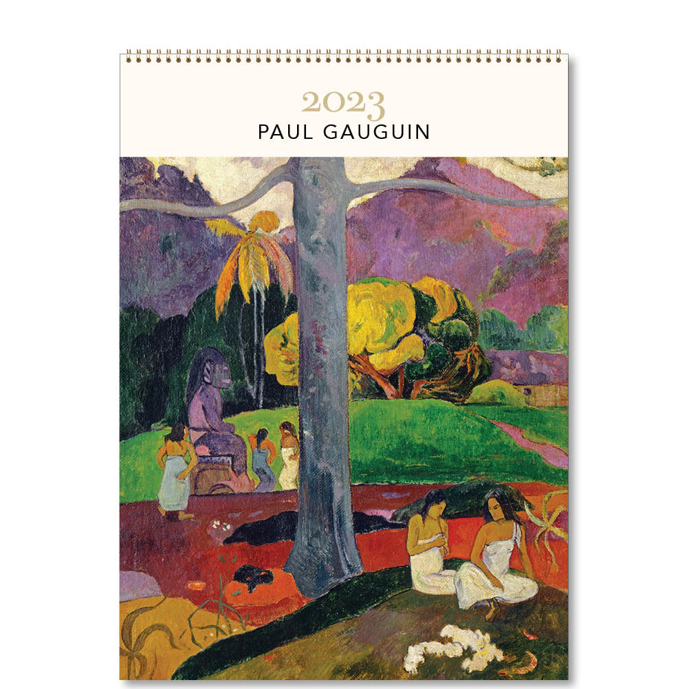 2023 Paul Gauguin - Deluxe Wall Calendar