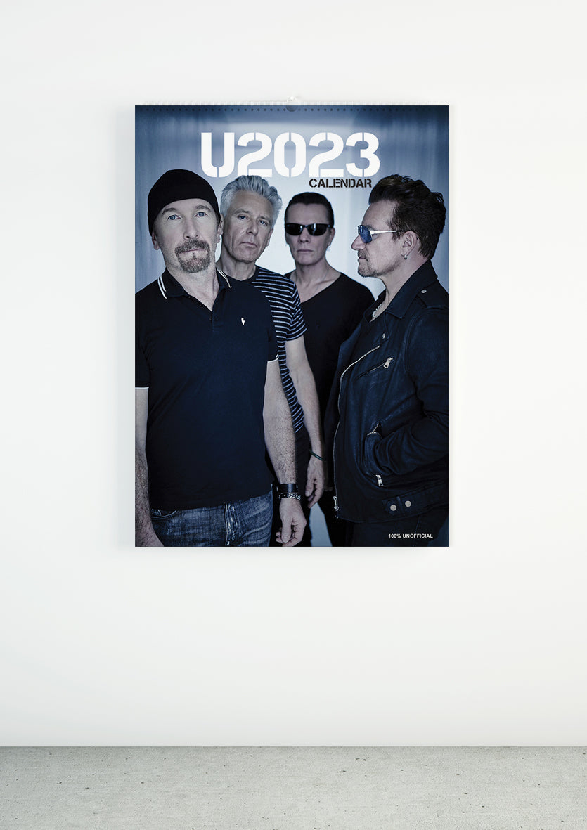 2023 U2 - A3 Wall Calendar