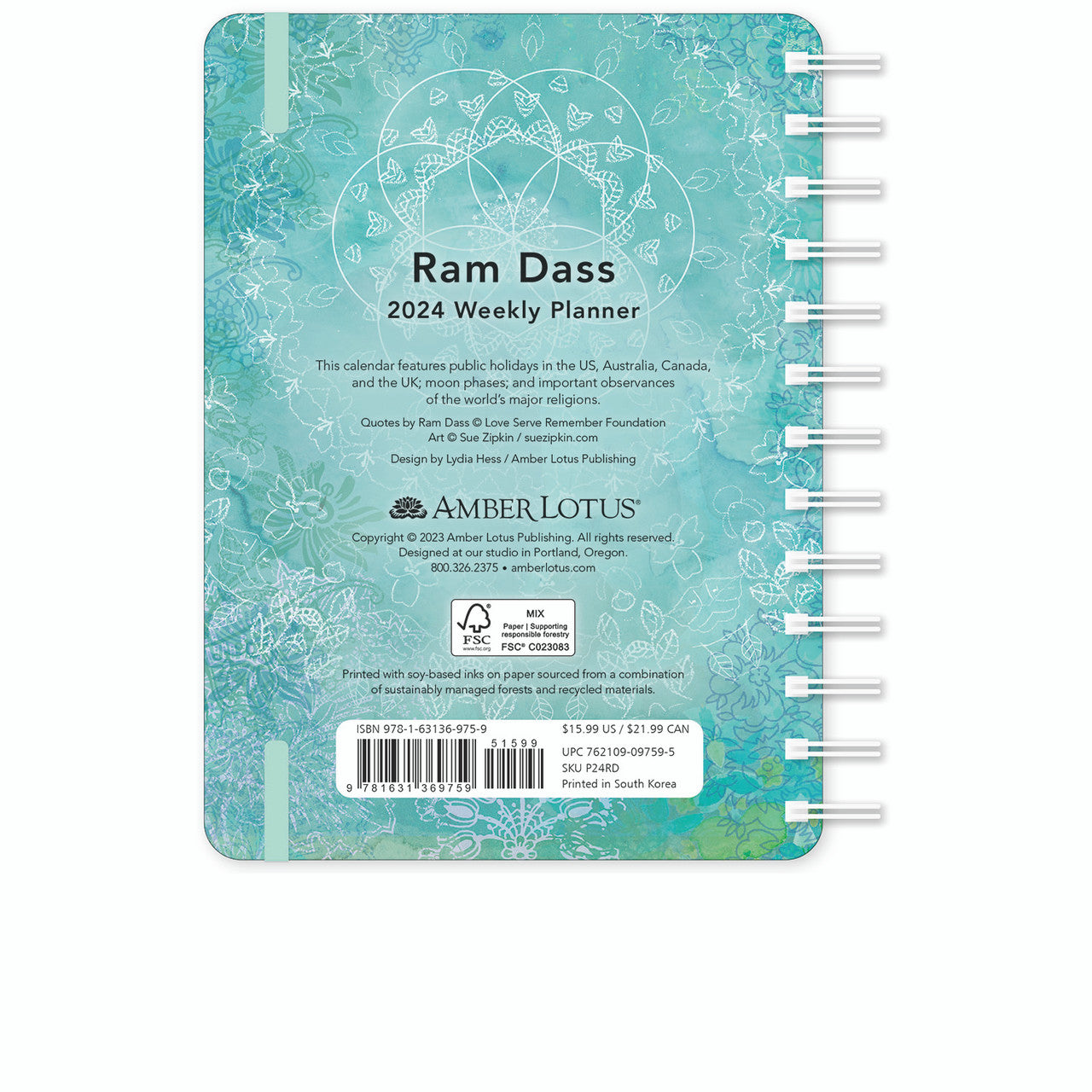 2024 Ram Dass - Weekly Diary/Planner  SOLD OUT