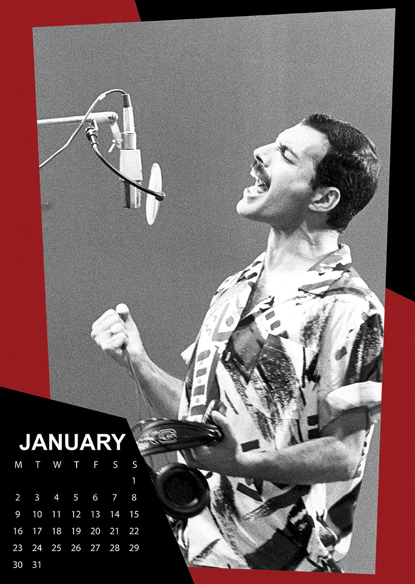 2023 Freddie Mercury - A3 Wall Calendar