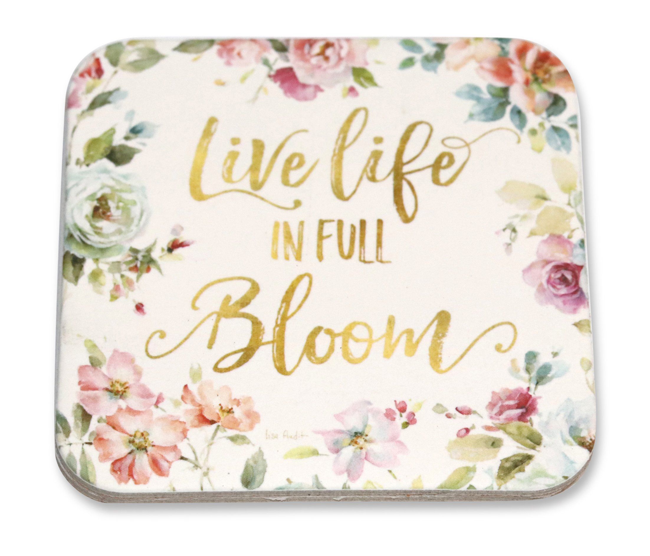 Legacy Live Life In Full Bloom - Coaster By Lisa Audit Coasters Legacy