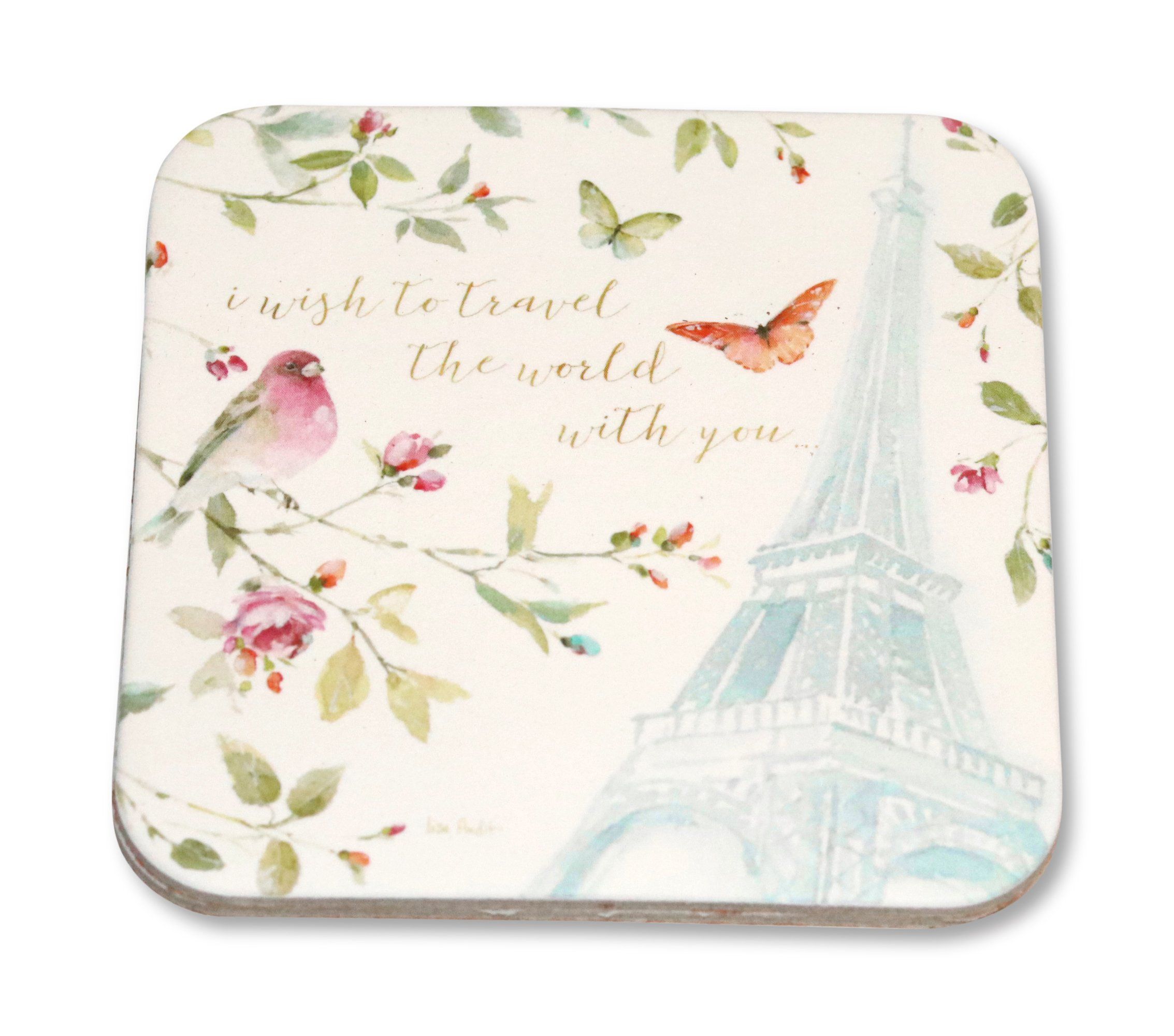 Legacy Wish To Travel The World With You - Coaster By Lisa Audit Coasters Legacy