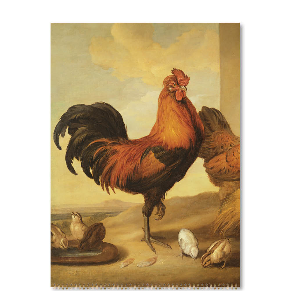 2023 Chickens - Deluxe Wall Calendar