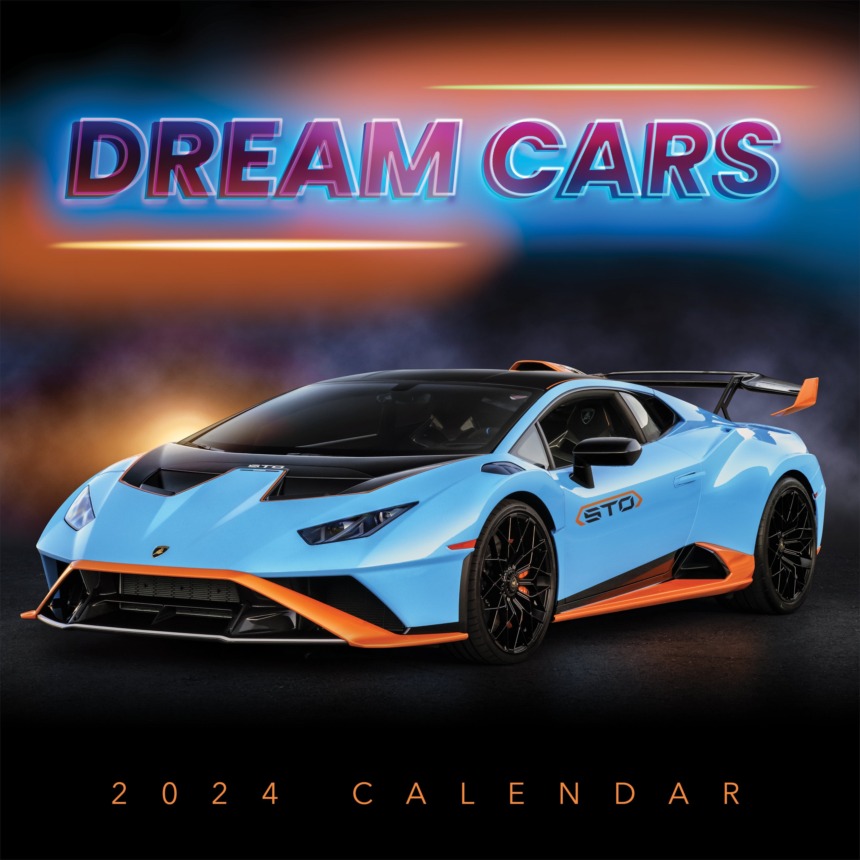 2024 Dream Cars Square Wall Calendar Cars & Transport Calendars by