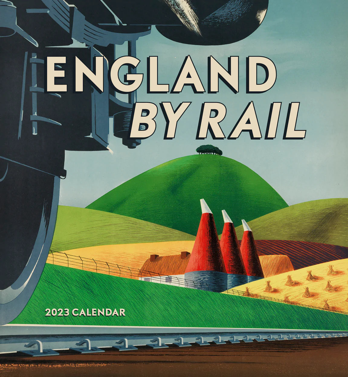 2023 England By Rail - Square Wall Calendar