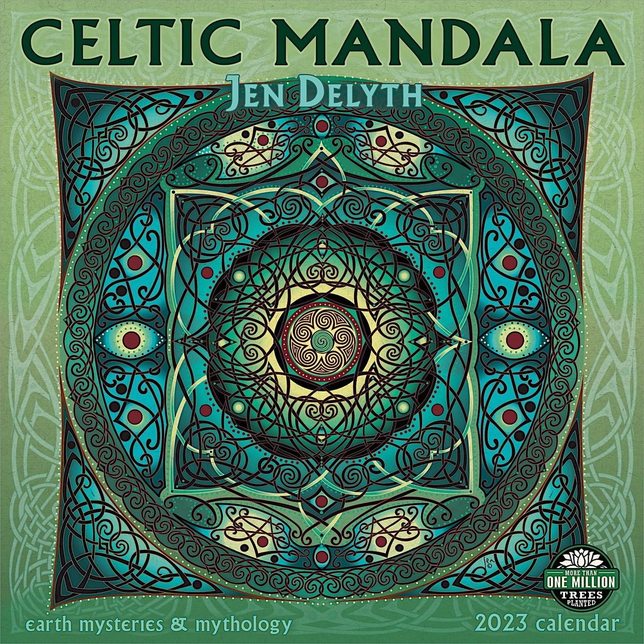 2023 Celtic Mandala - Square Wall Calendar