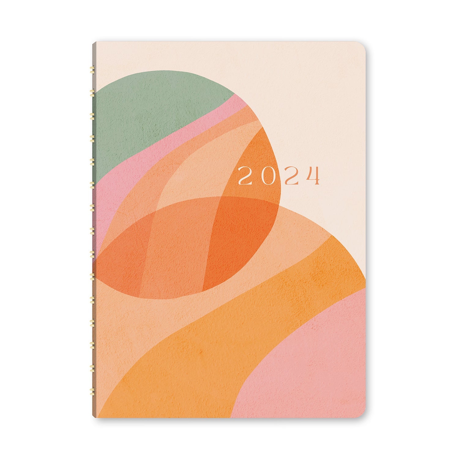 2024 Golden Hour - Monthly & Weekly Ondine Tabbed Diary/Planner