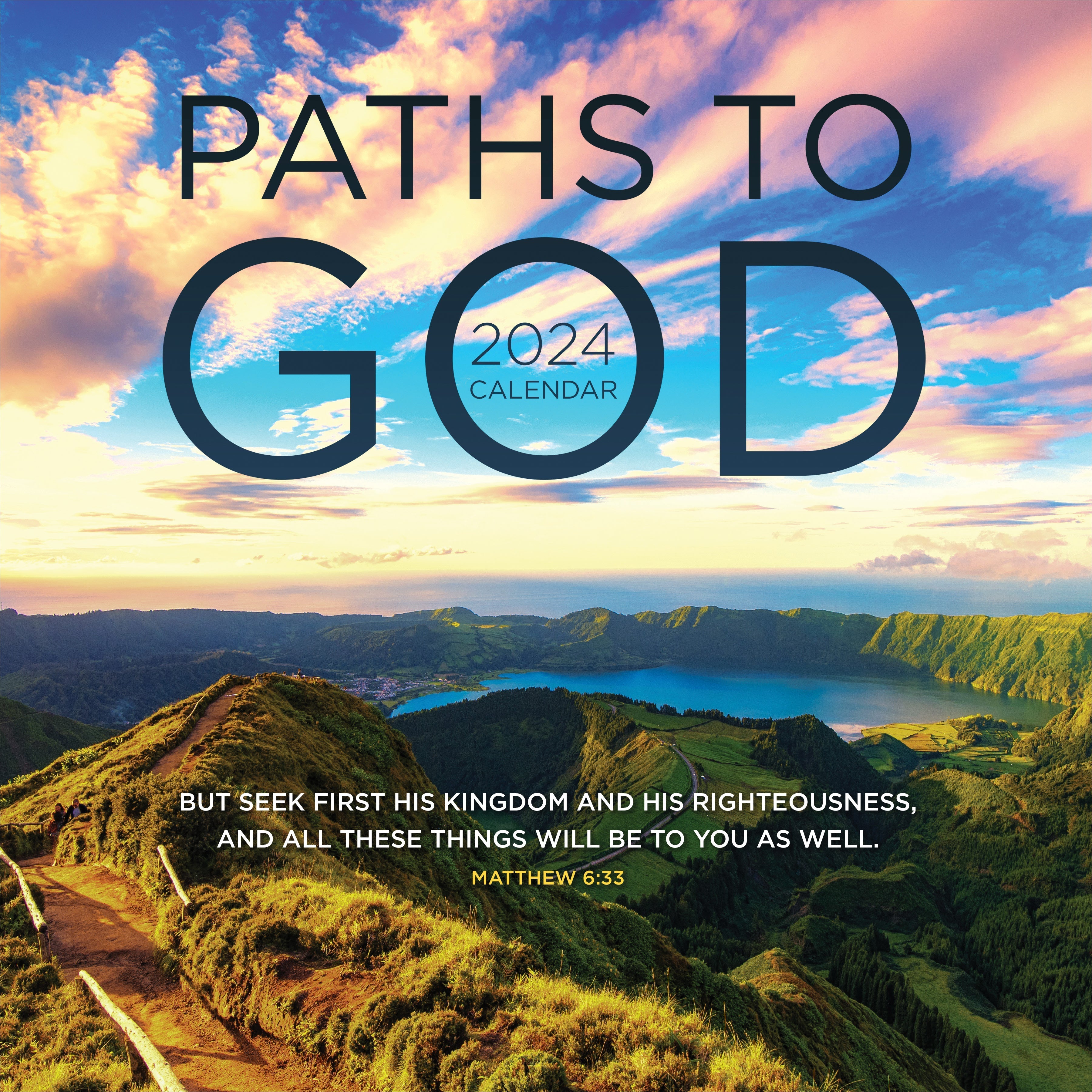 2024 Paths to God - Square Wall Calendar US