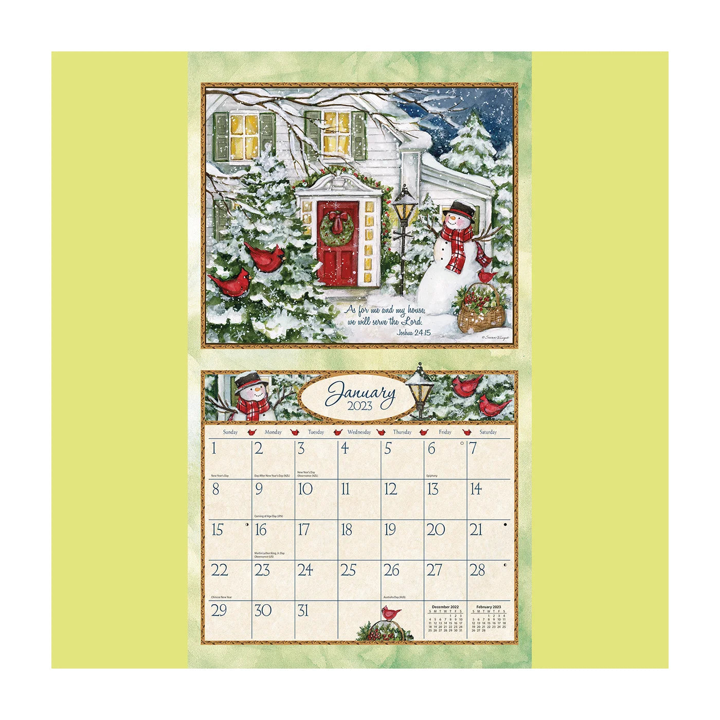 2023 LANG Bountiful Blessings by Susan Winget - Deluxe Wall Calendar