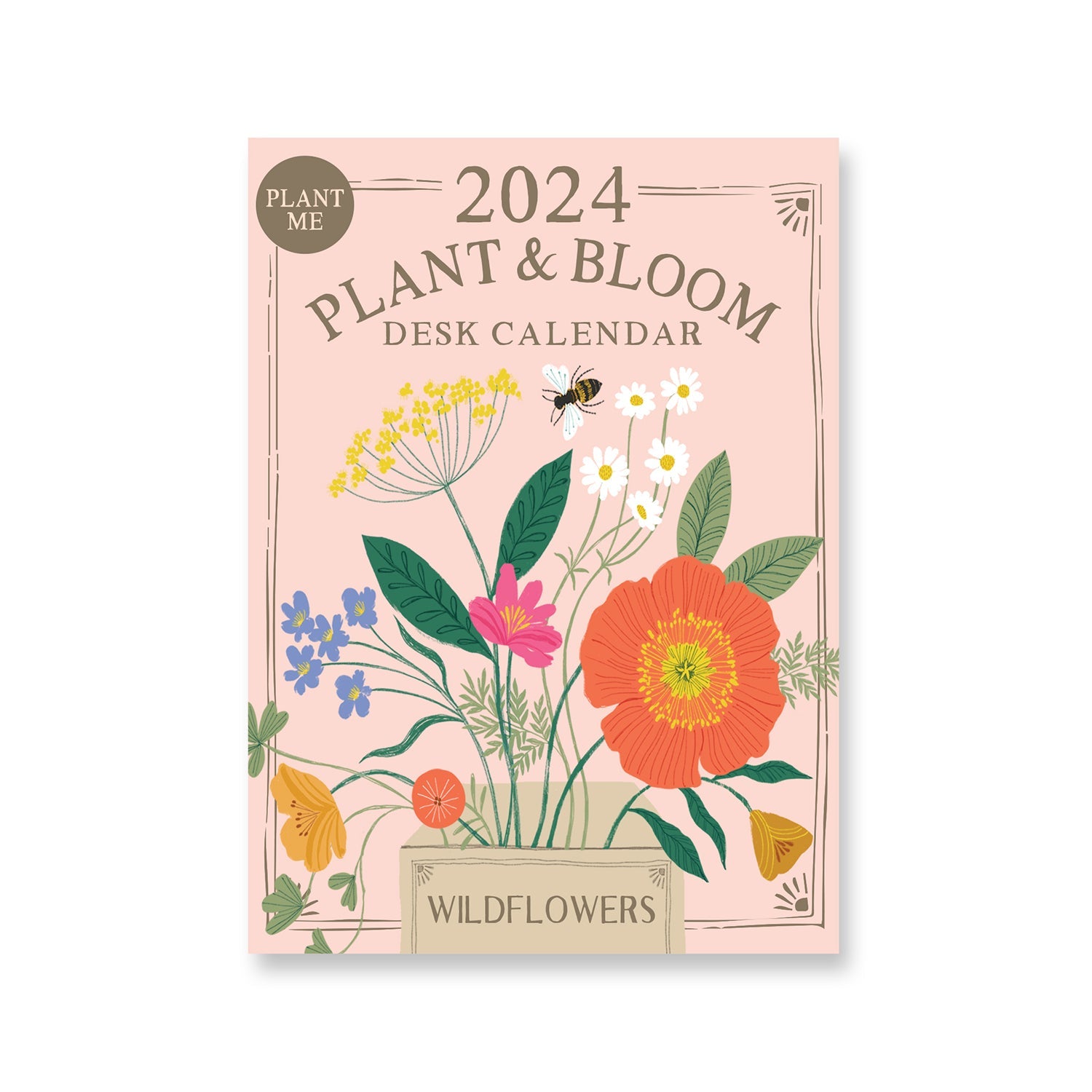 2024 Let Love Grow Plant & Bloom - Desk Easel Calendar