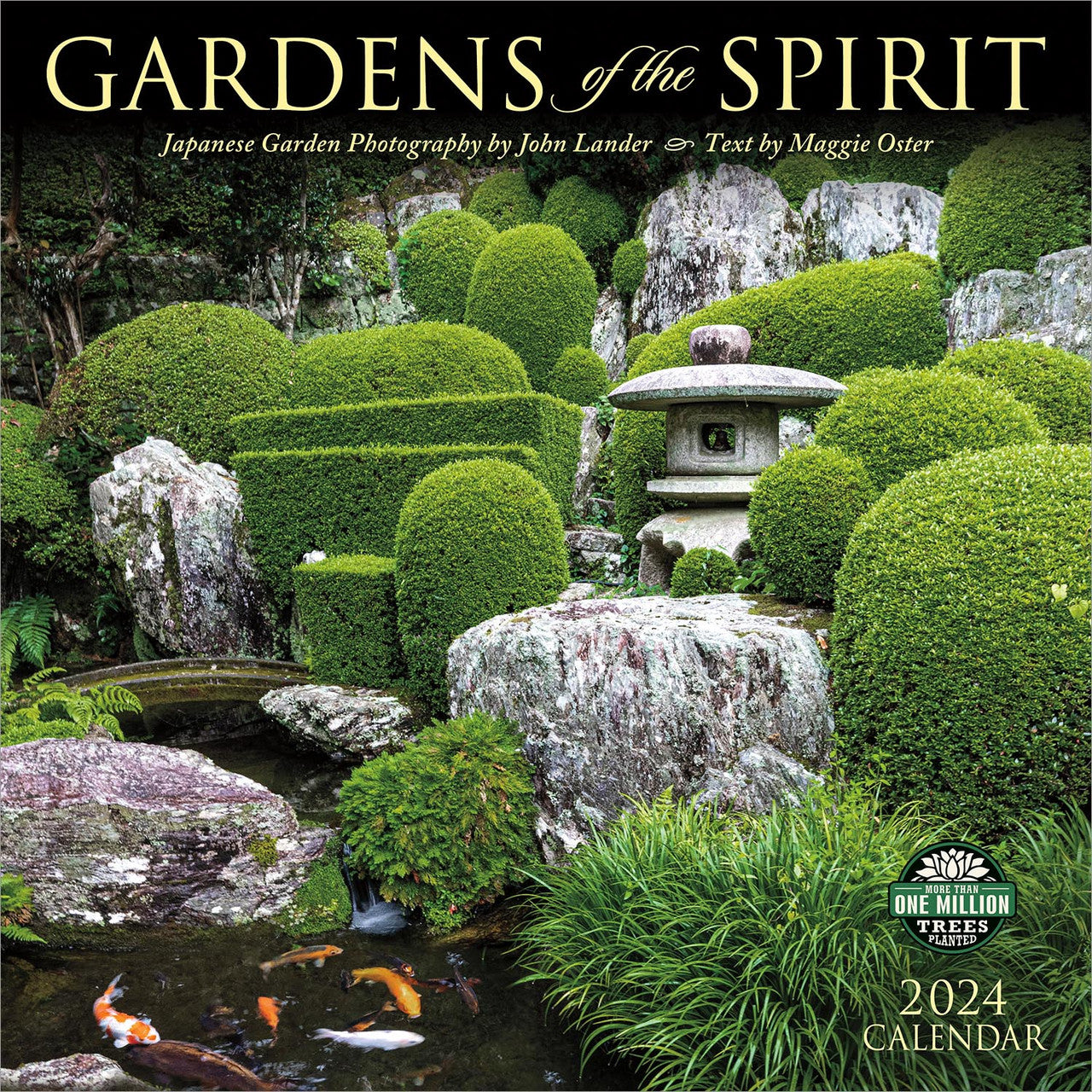 2024 Gardens of the Spirit - Square Wall Calendar