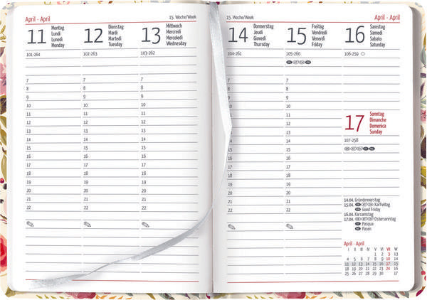 2023 Flower Field Weekly By Neumann - Diary/Planner