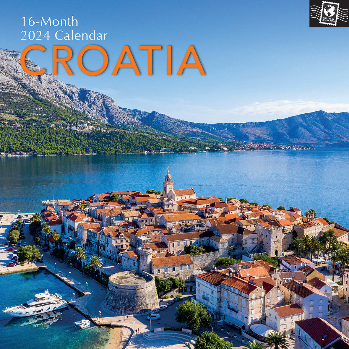2024 Croatia - Square Wall Calendar