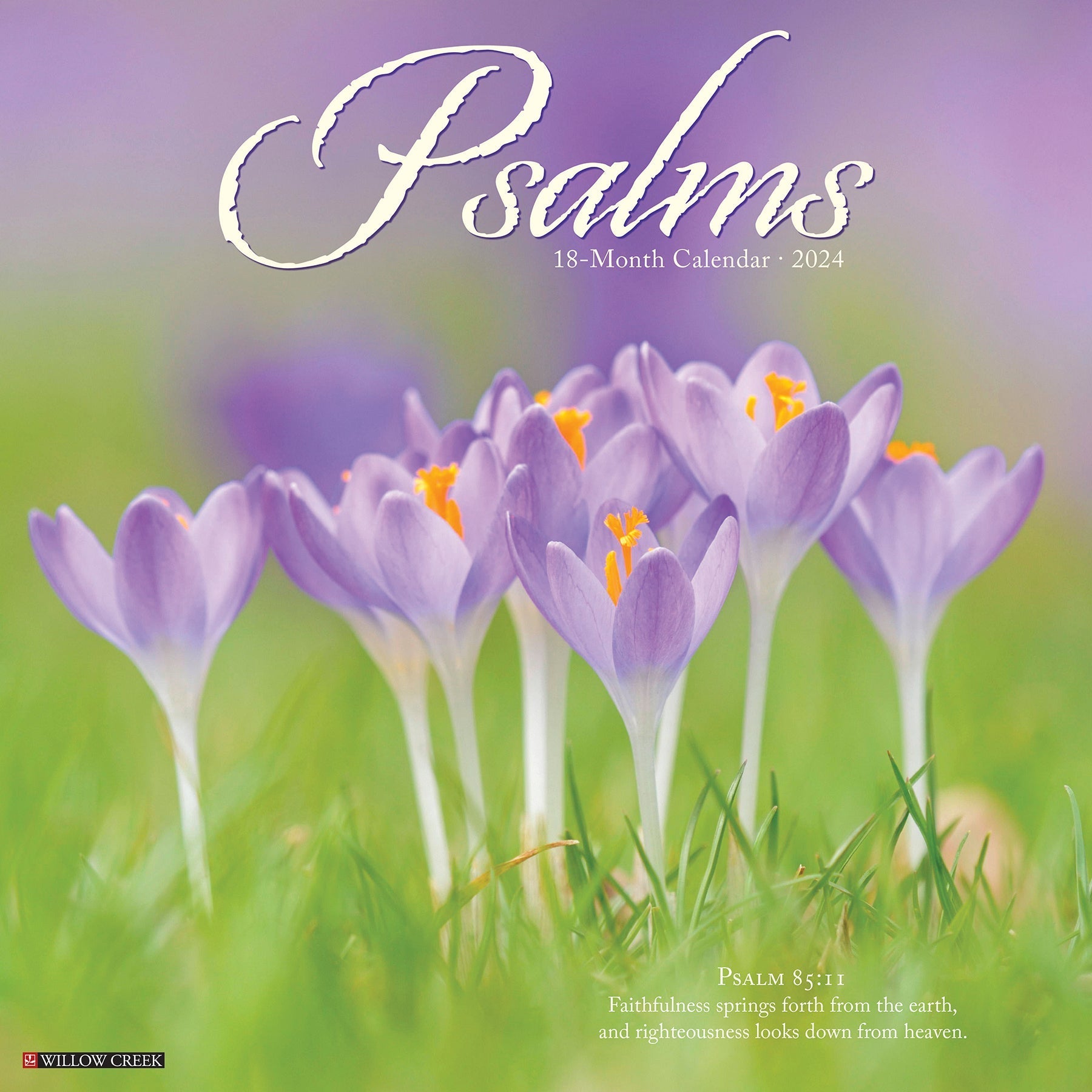 2024 Psalms (by Willow Creek) - Square Wall Calendar US