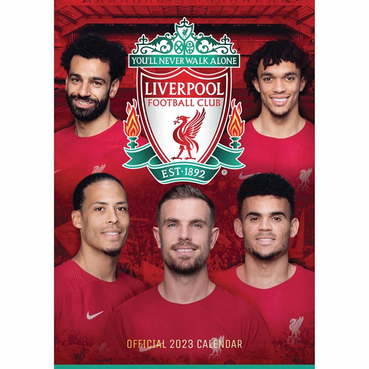 2023 Liverpool FC - A3 Wall Calendar