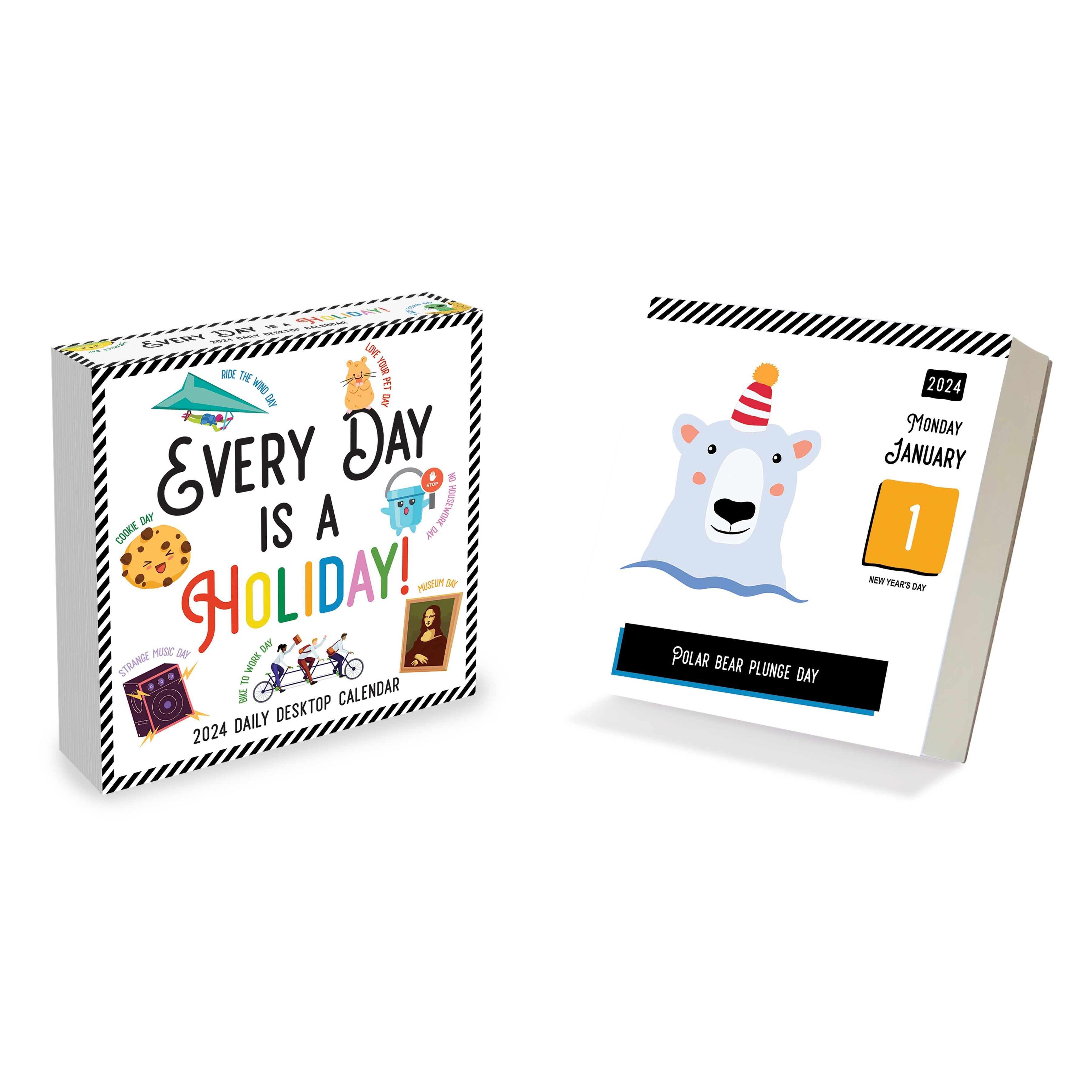 2024 Every Day's A Holiday - Daily Boxed Page-A-Day Calendar US