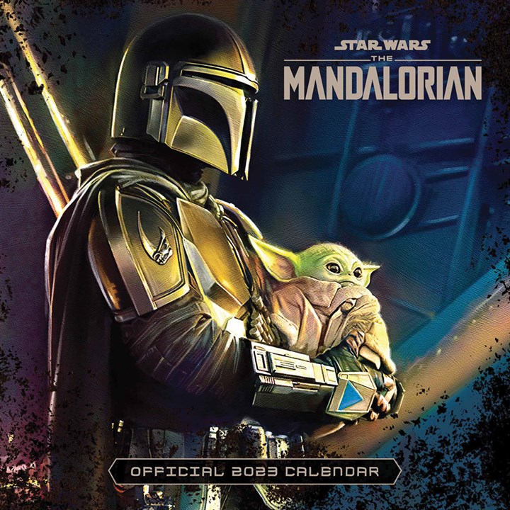 2023 Star Wars - The Mandalorian - Square Wall Calendar