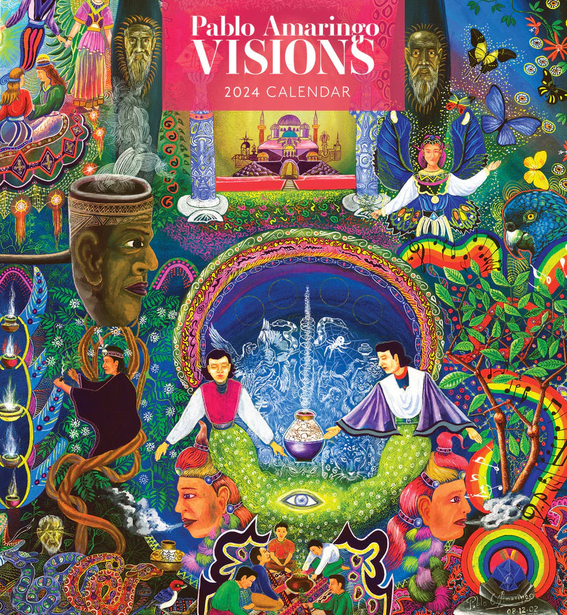 2024 Pablo Amaringo: Visions - Square Wall Calendar