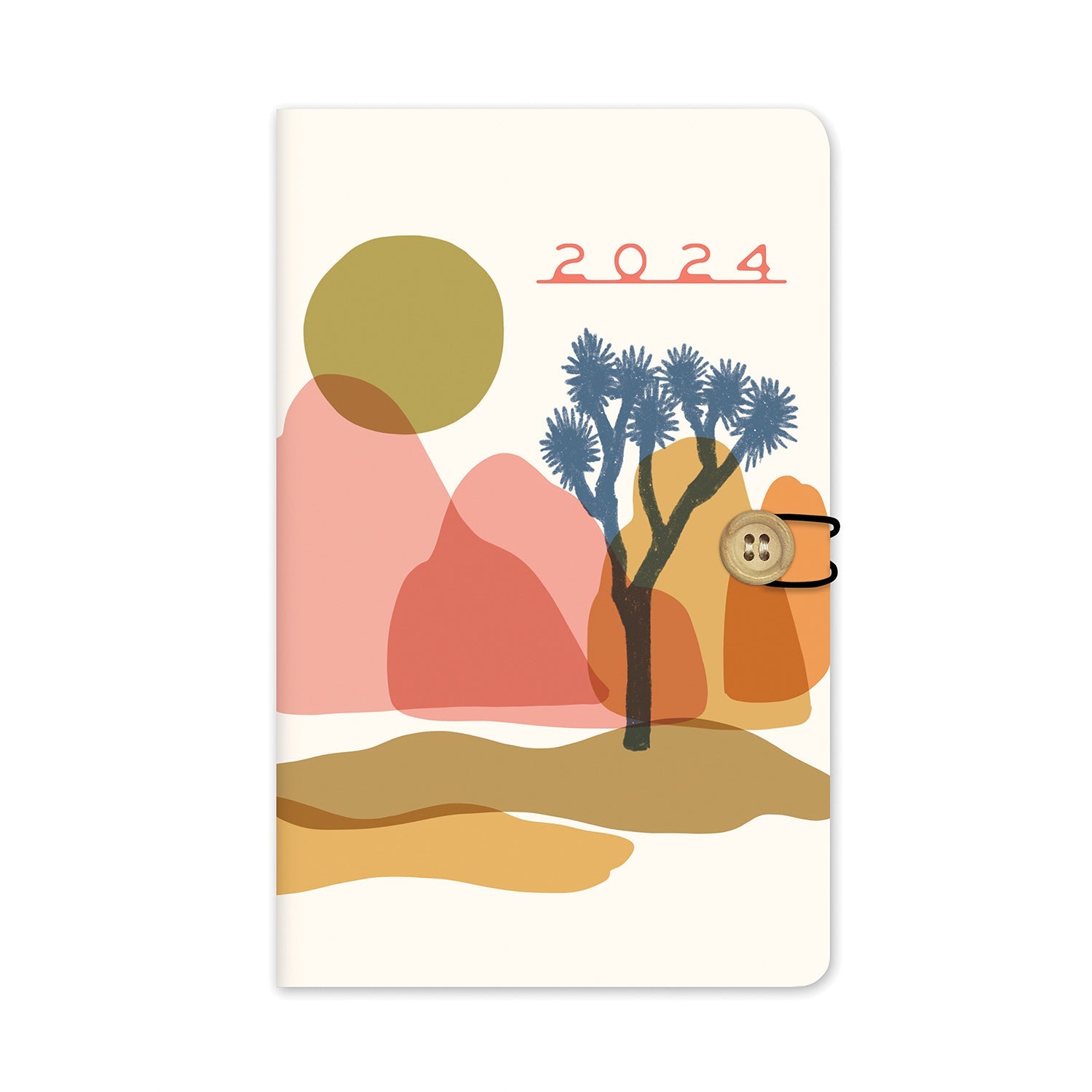 2024 Desert Moonrise - Monthly Trio Diary/Planner