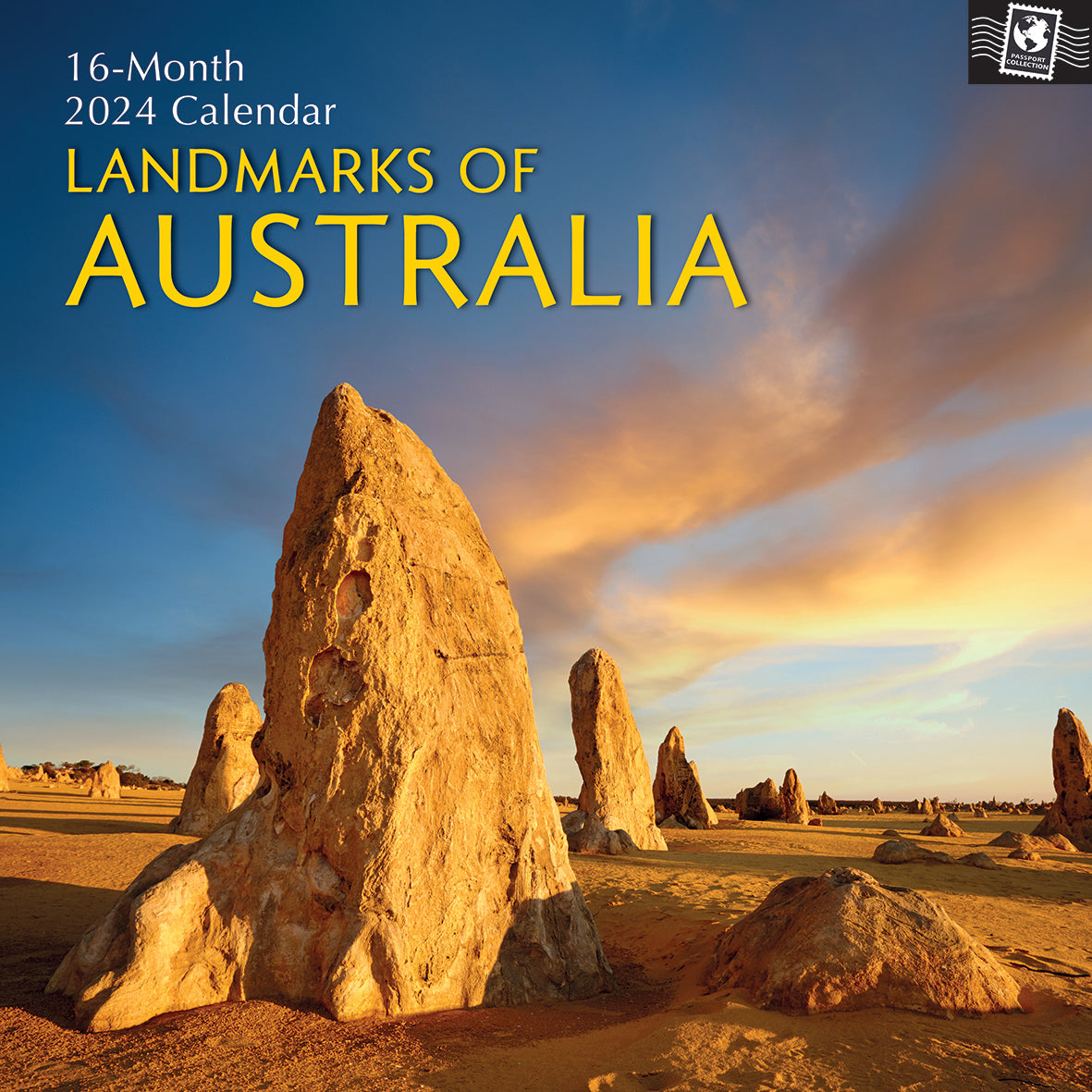 2024 Landmarks of Australia - Square Wall Calendar
