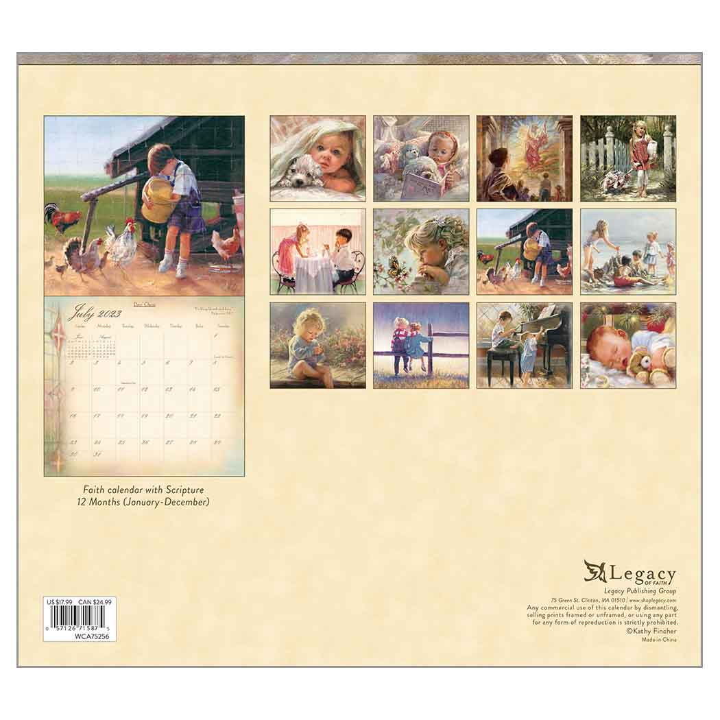 2023 LEGACY Mama Says (Scripture) - Deluxe Wall Calendar