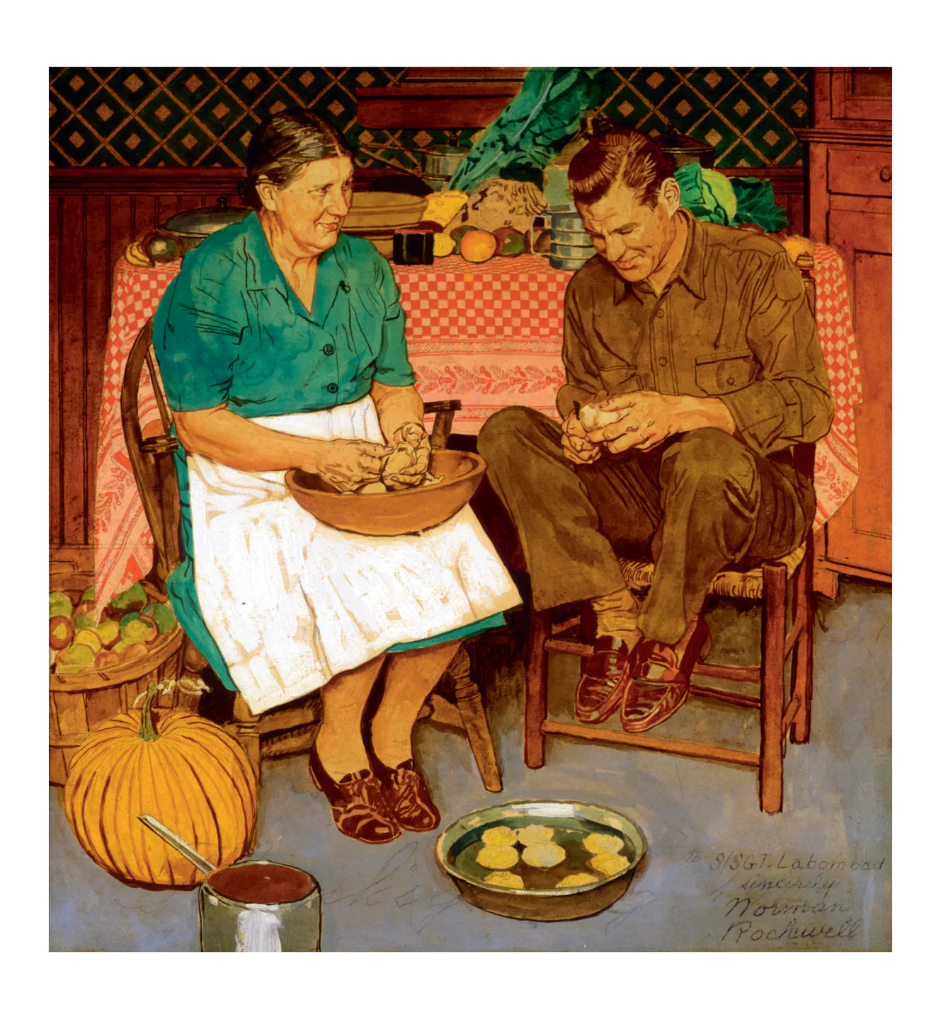 2023 Norman Rockwell: The Saturday Evening Post - Square Wall Calendar