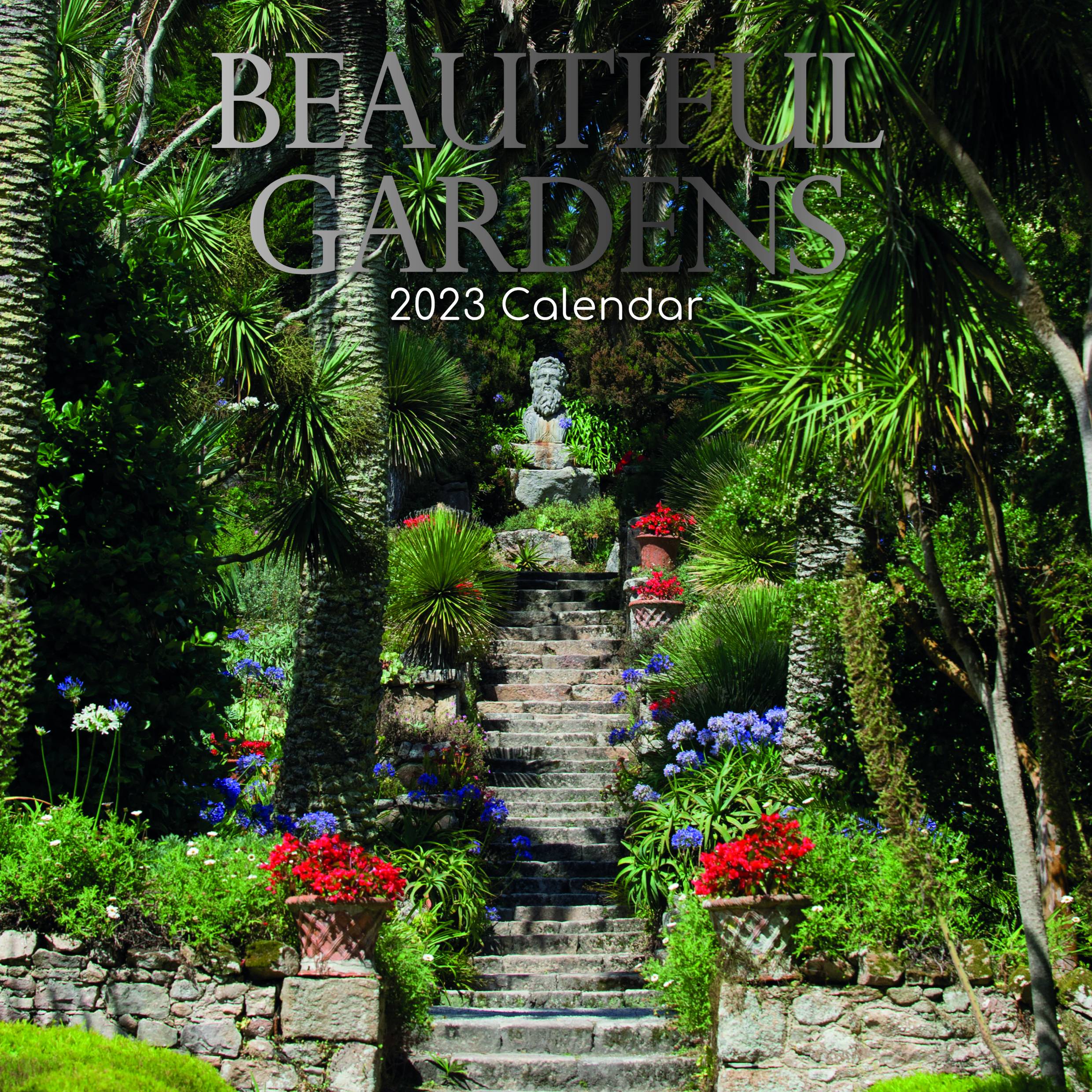 2023 Beautiful Gardens - Square Wall Calendar