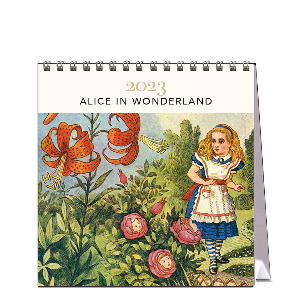 2023 Alice In Wonderland - Desk Easel Calendar