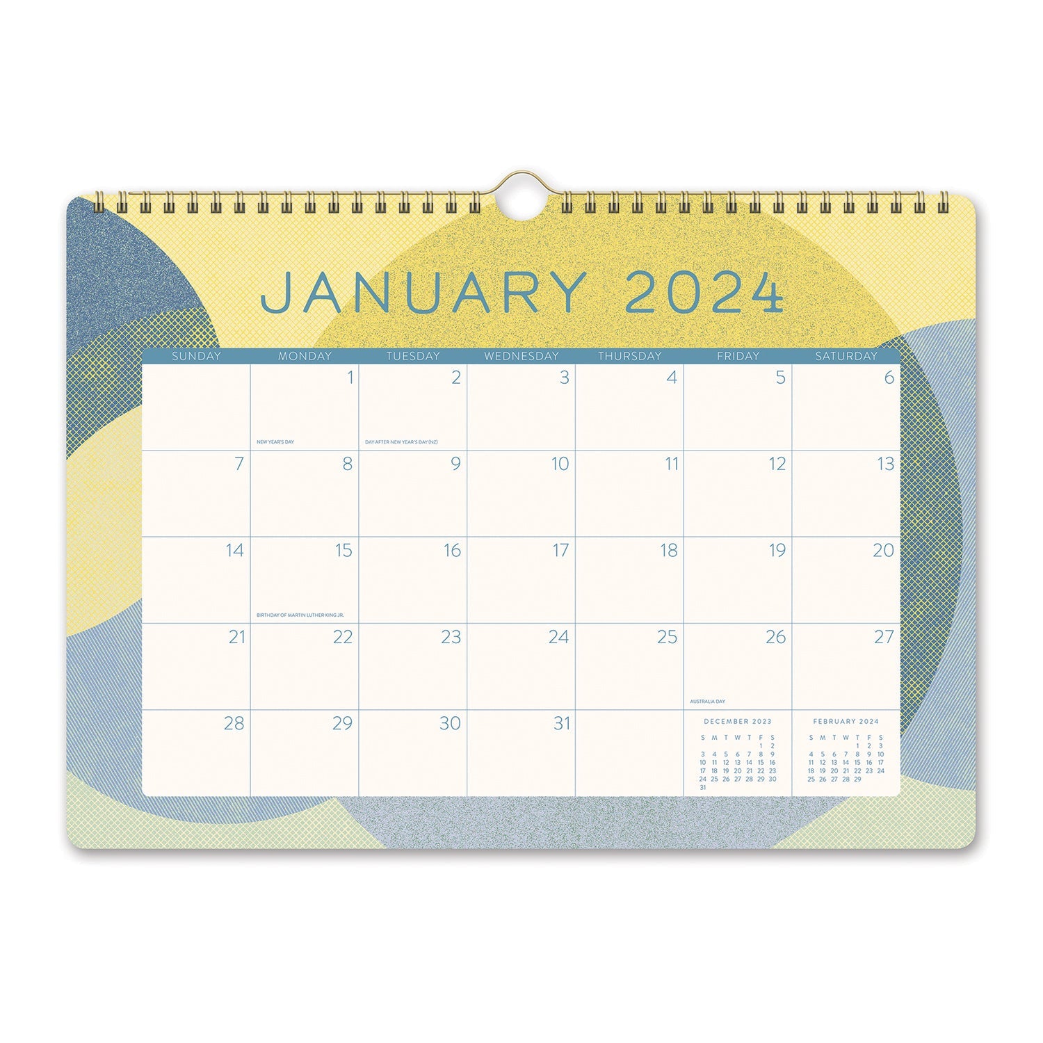 2024 Find Balance - Deluxe Wall Calendar