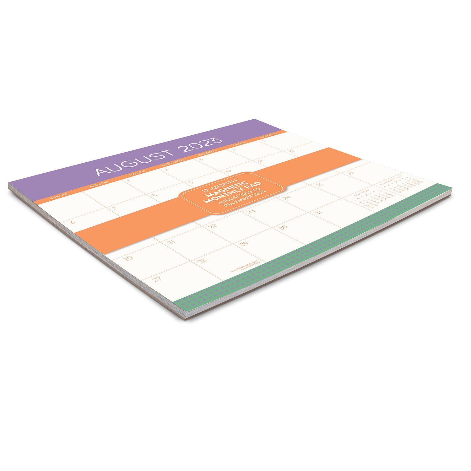 2024 Color Block - Monthly Magnetic Pad Calendar  SOLD OUT