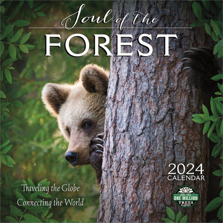 2024 The Soul of the Forest - Square Wall Calendar