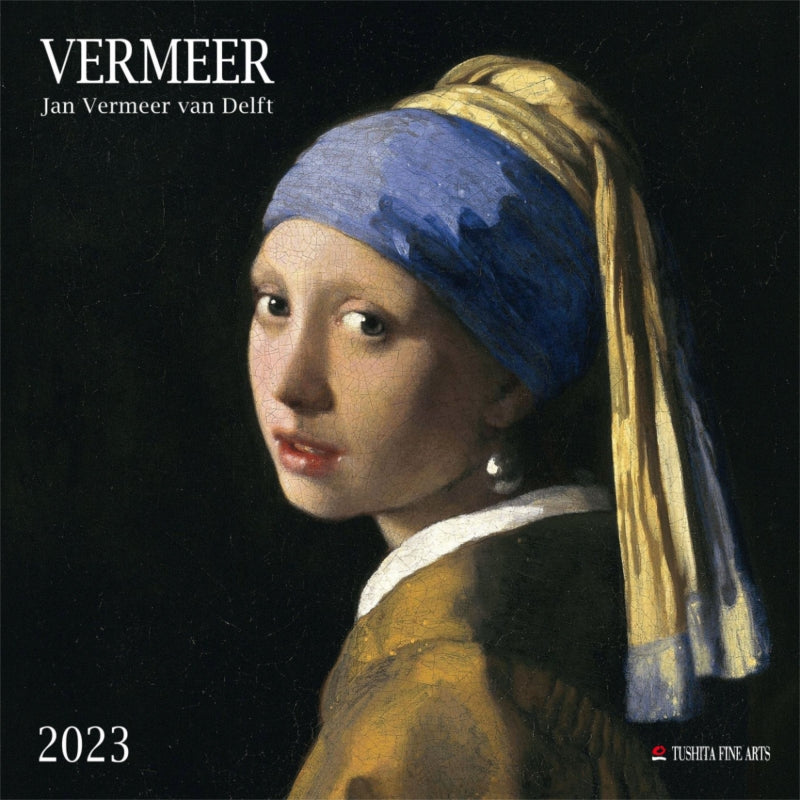 2023 Jan Vermeer van Delft By Tushita - Square Wall Calendar