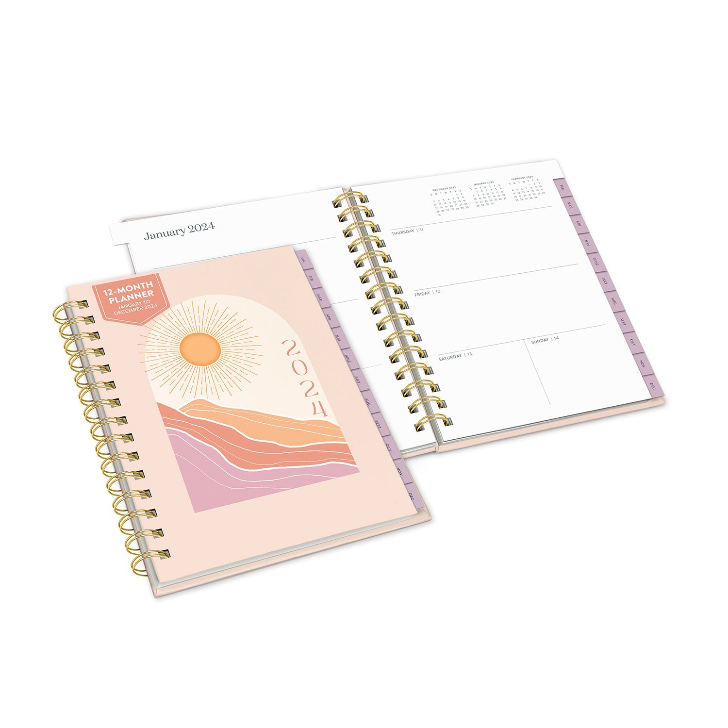 2024 Mojave Days - Monthly & Weekly Edie Tabbed Diary/Planner  SOLD OUT