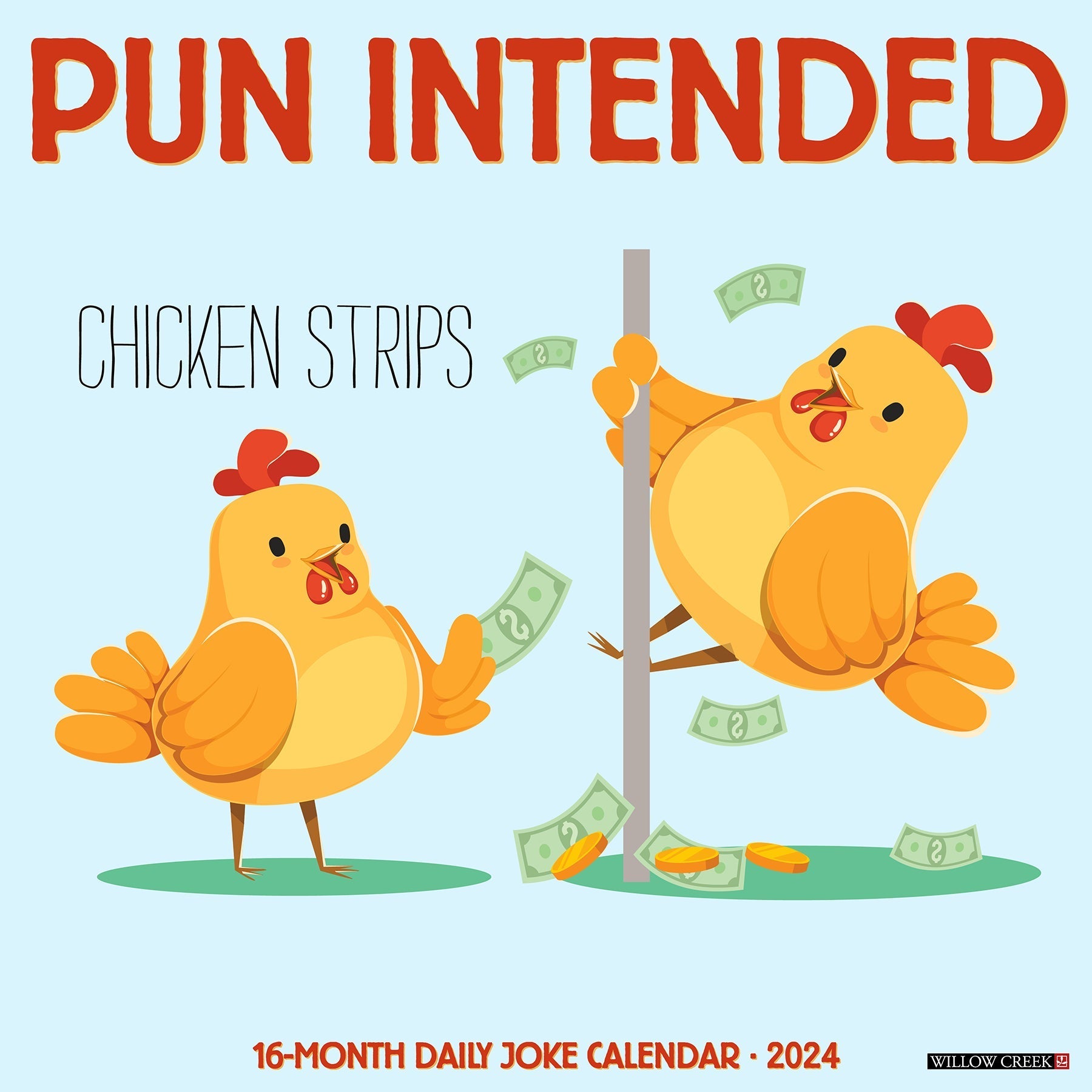 2024 Pun Intended - Square Wall Calendar US
