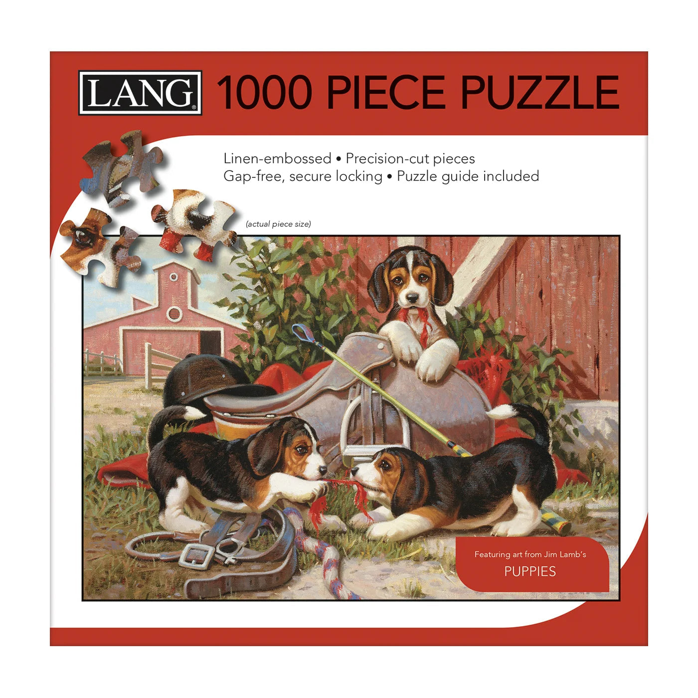 LANG Saddling Up - 1000pc Jigsaw Puzzle