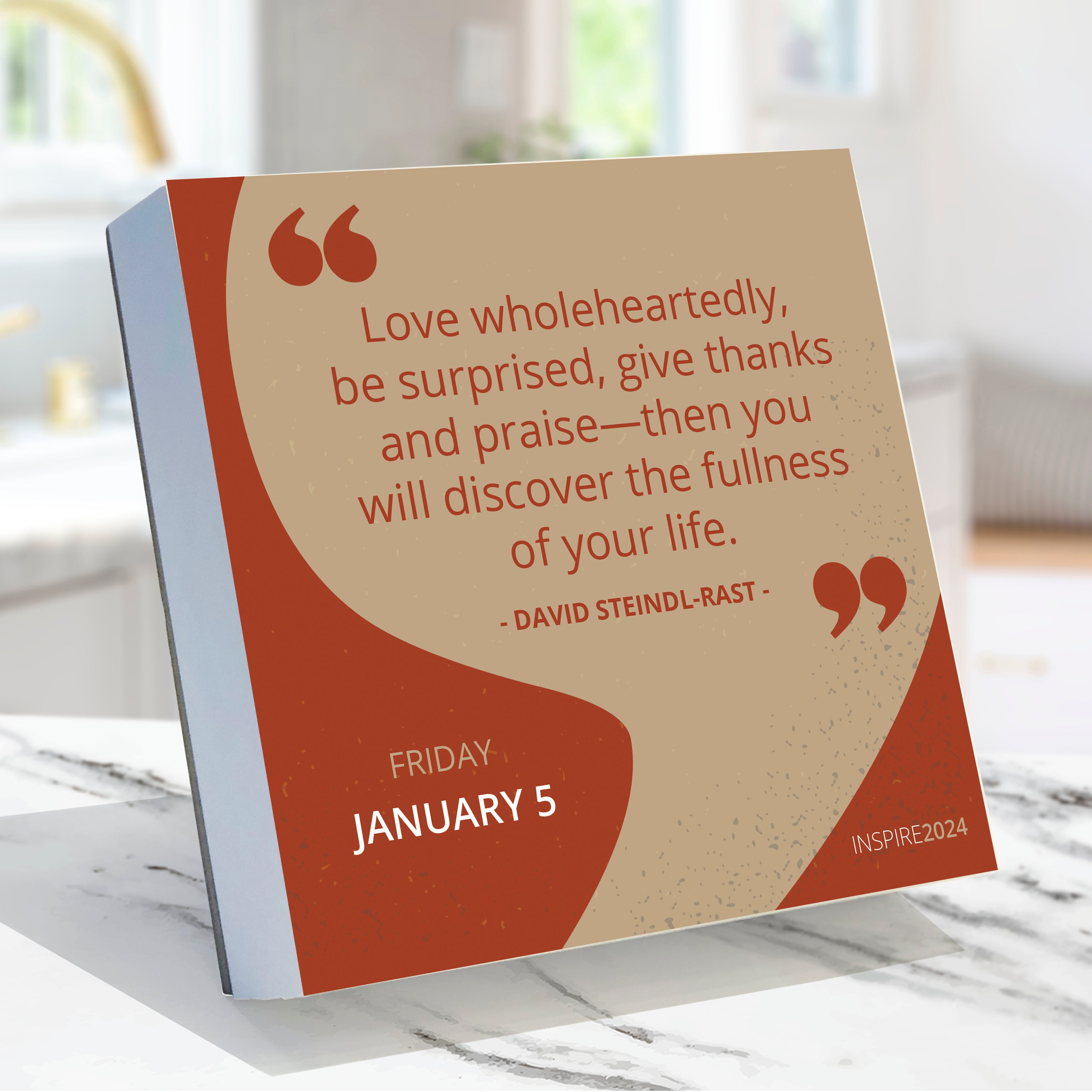 2024 Inspire - Daily Boxed Page-A-Day Calendar US