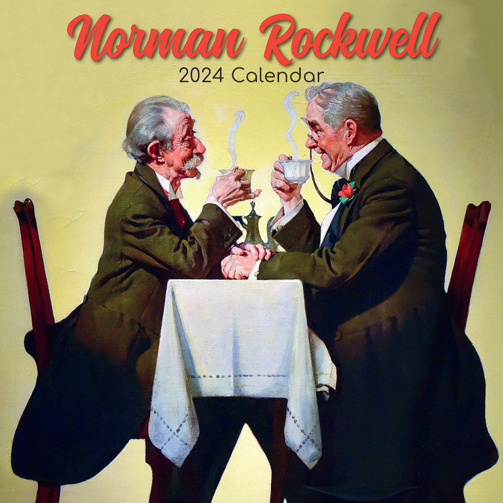 2024 Norman Rockwell Square Wall Calendar Art Calendars by The