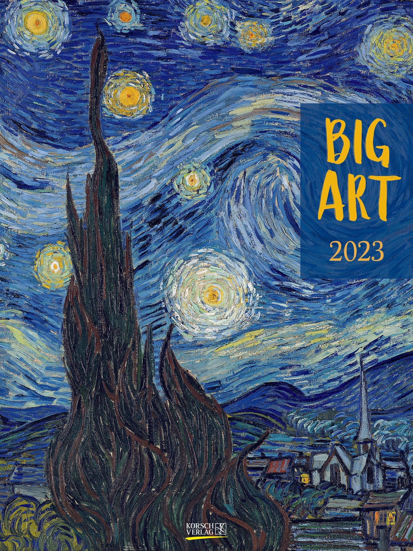 2023 Big Art (Large) - Deluxe Wall Poster Calendar