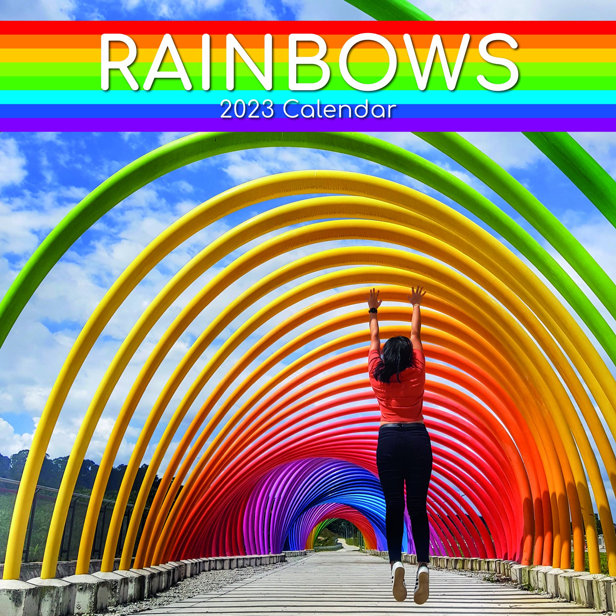2023 Rainbows - Square Wall Calendar